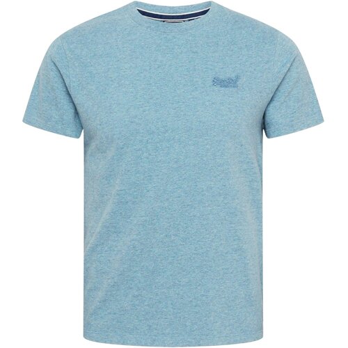 Superdry Majice s kratkimi rokavi 188876 Modra Slike