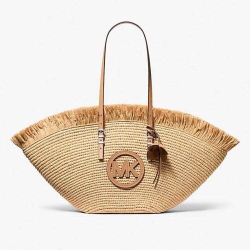 Michael Kors Torbe Bolsos Mujer Mod&egrave;le Isa Lg Fan Tote Kostanjeva Cene