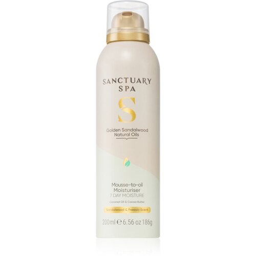 Sanctuary Spa Golden Sandalwood kremasta pena za kopel z hranilnim učinkom 200 ml Cene