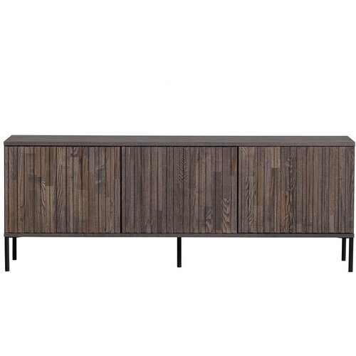 WOOOD Rjava TV omarica v jesenovem dekorju 150x56 cm Gravure &amp;ndash; Slike