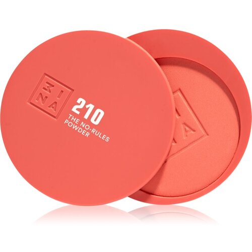 3INA The No-Rules Powder večnamensko ličilo za oči, ustnice in obraz odtenek 210 - Light coral, matte 8 g Cene