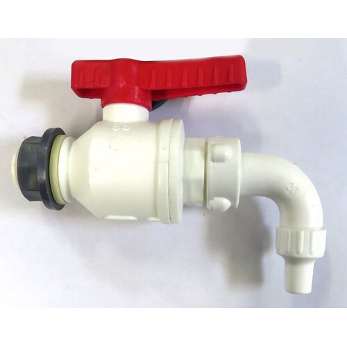 Ramda PVC slavina s navojem 1/2&amp;quot; za kadu Ecotank Slike