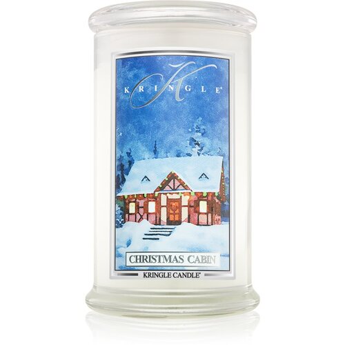 Kringle Candle Christmas Cabin dišeča sveča 624 g Cene