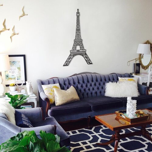 Wallity Zidna dekoracija Eiffel Tower, Crna Cene