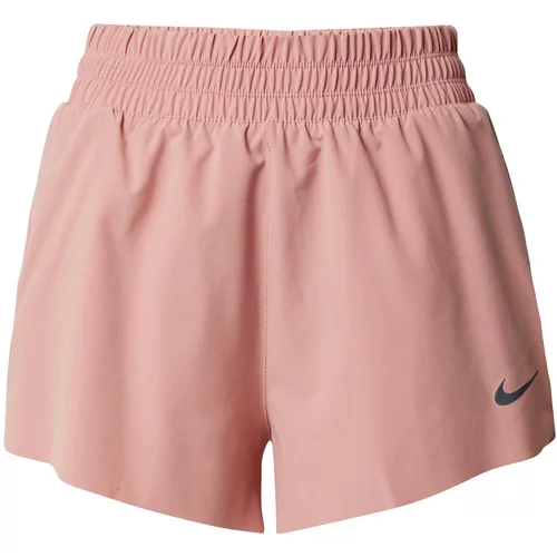 Nike Športne hlače 'Run Division' melona / črna