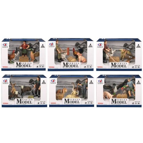  Set domaće životinje i farmer 004360 Cene