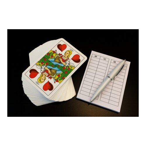  Karte za igranje set belot(karte+blok+hemijska) Cene