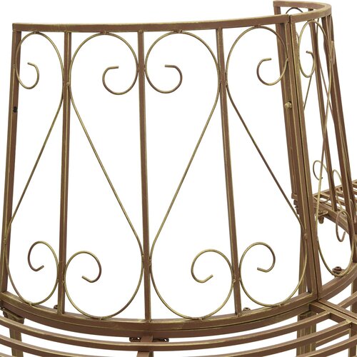  Klupa pod drvetom 4-Broj sjedala 160 x 80 x 89 cm Čelik Slike