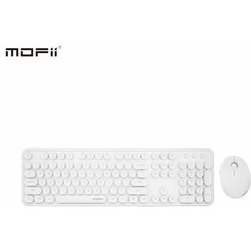 MOFII Beli-Mofii Komplet tastatura i miš Sweet Retro Cene