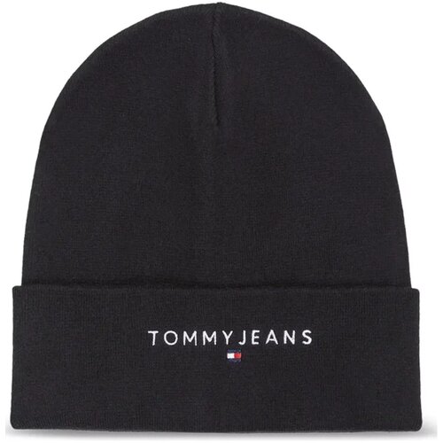 Tommy Jeans Kape s &amp;scaron;iltom AM0AM12896 Črna Slike