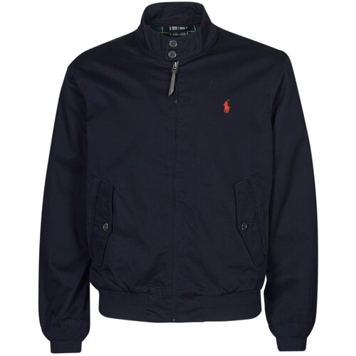 Polo Ralph Lauren Jakne BLOUSON BARACUDA COTON DOUBLE LOGO PONY PLAYER Modra Slike
