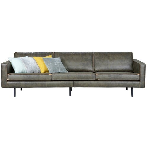 WOOOD Tamno zelena sofa od imitacije kože 277 cm Rodeo &amp;ndash; Slike
