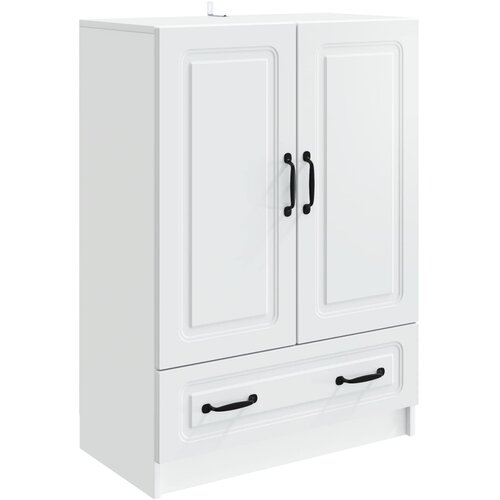  Kreveta Bijela 66 x 34,5 x 92 cm Konstruirano drvo Slike