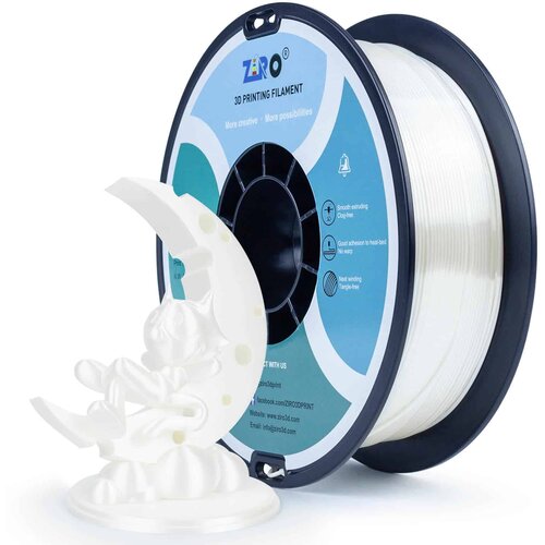  ZIRO Silk PLA filament 1,75 mm – White Cene