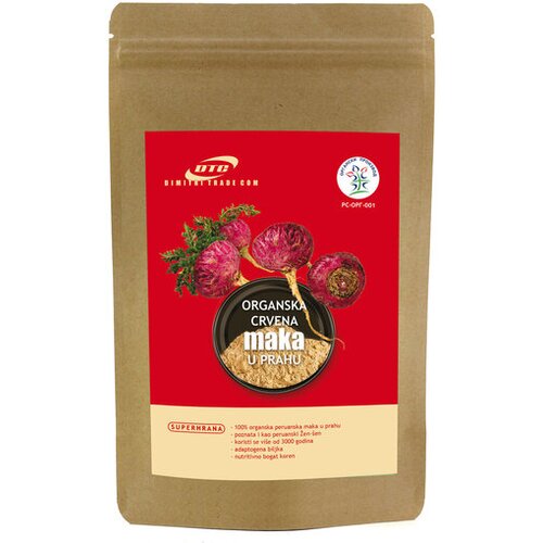 Dtc Organska Crvena Maka u prahu 1000g Cene