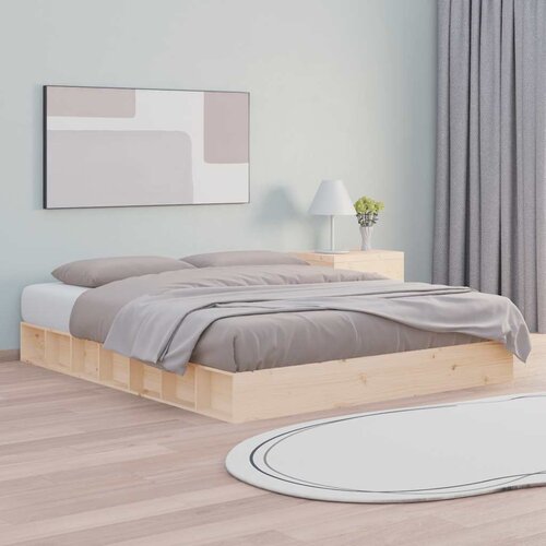  Okvir za krevet 160x200 cm od masivne borovine Cijene