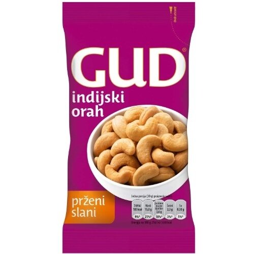 Gud Indijski orah MARBO prženi slani 75g Cene