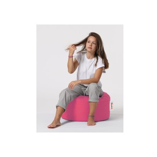 Floriane Garden tabure round pouf pink Slike
