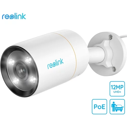 Reolink IP kamera RLC-1212A, PoE, bela