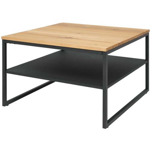 XXXL Klubska Miza Vermont 1, Hrast, Črna Cene