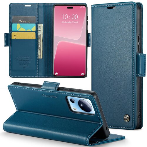 INORCO CASEME 023 serija za Xiaomi 13 Lite/Civi 2 5G torbica za telefon proti praskam, RFID blokiranje preklopna preklopna preklopna prevleka iz PU usnja, (22036053) Slike