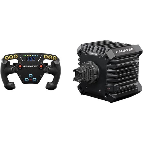  Fanatec komplet dirkalnega volanskega obroča ClubSport F1 Esports V2 in volanske baze CSL DD QR2 5Nm za PC Slike