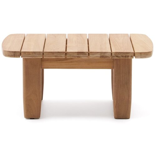 Kave Home Vrtna miza iz tikovine 70x70 cm Tirant - Cene