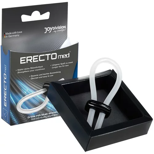 Joydivision Nastavljiv obroček za penis ERECTOmed, prozoren