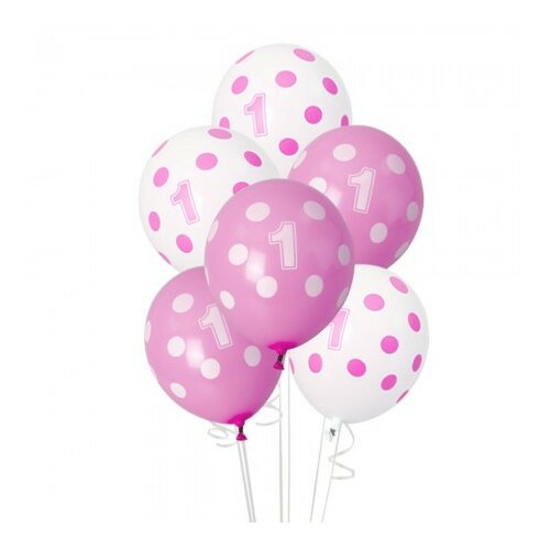 Festo baloni, prvi rodjendan, devojčica, 8K ( 710690 ) Cene