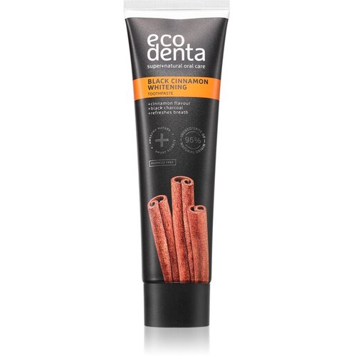 Ecodenta Black Cinnamon Whitening pasta za izbjeljivanje zuba s cimetom 100 ml Cijene