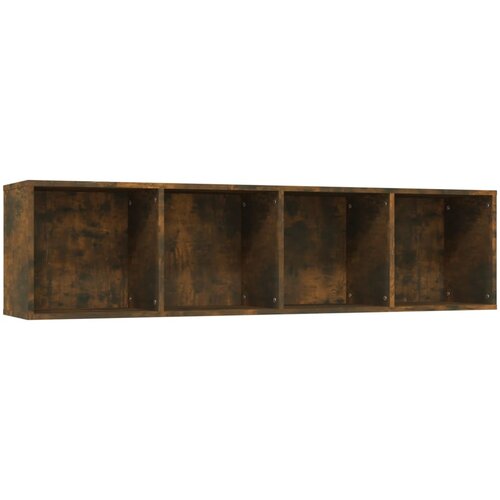Maison Chic Knjižna omara - Knjižni regal dimljeni hrast 143x30x36 cm konstruiran les, (21725604) Cene