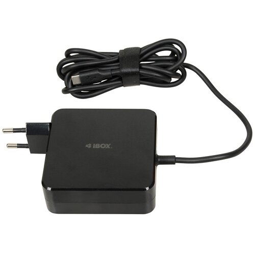 IBox IUZ100TC laptop charger PD 100W, E-mark chip Slike