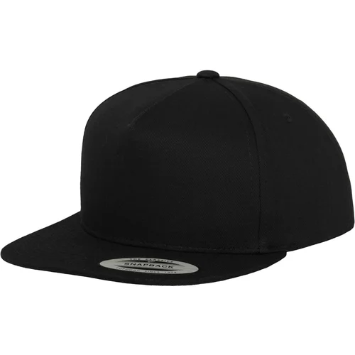 Flexfit Classic 5 Panel Snapback blk/blk