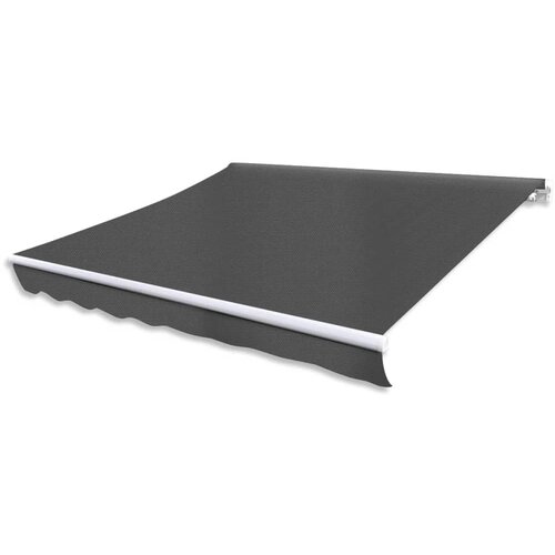 VidaXL Sklopiva motorizirana tenda 400 cm antracit Slike