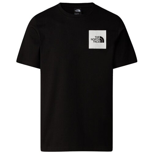 The North Face Majice s kratkimi rokavi Fine Črna Slike