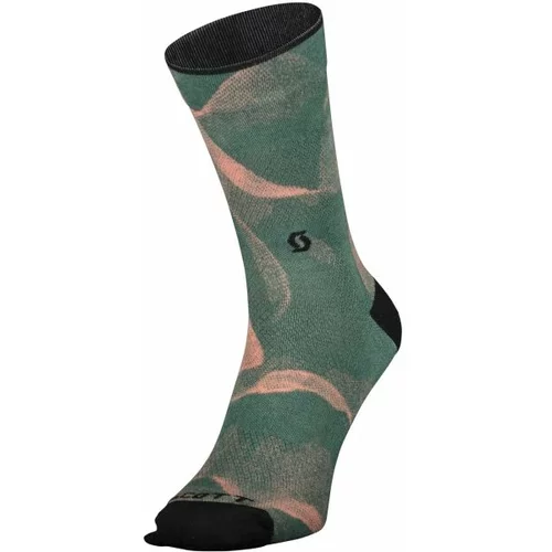 Scott TRAIL VERTIC CREW W Ženske čarape, tamno zelena, veličina