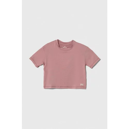Under Armour Otroška kratka majica Motion SS roza barva