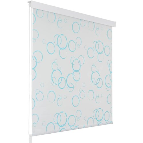 VidaXL Rolo senčilo za tu&amp;scaron; 80x240 cm vzorec mehurčkov Slike