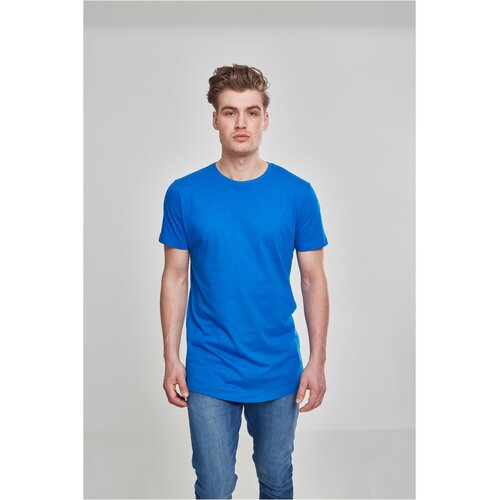 Urban Classics Long T-shirt in the shape of bright blue Slike