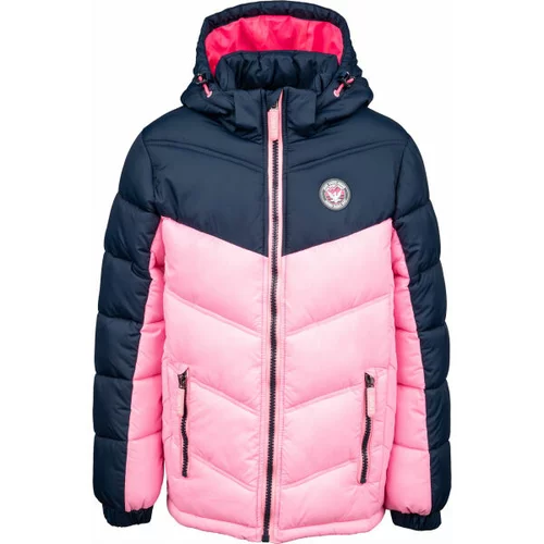 Lewro TREVOR Prošivena jakna za djevojčice, ružičasta, veličina