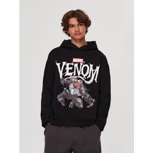 House - Majica s kapuljačom Venom - Crna Slike