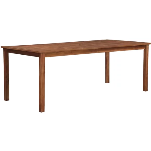 vidaXL Vrtni stol od masivnog bagremovog drva 200 x 100 x 75 cm