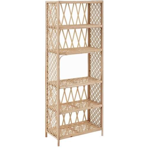 Ixia Bambusov regal v naravni barvi 64x171 cm Rat&amp;aacute;n &amp;ndash; Slike