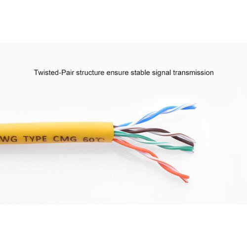 Ugreen Cat5e UTP LAN kabel 5m - polybag Slike