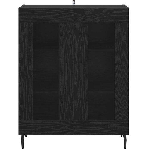  Kreveta Crni hrast 69,5 x 34 x 90 cm Konstruirano drvo Slike