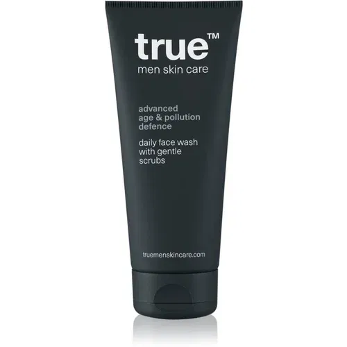 true men skin care Daily face wash with gentle scrubs eksfolijacijski gel za čišćenje za muškarce 200 ml