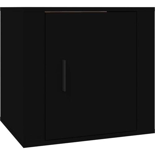 Maison Chic Nočna omarica - Nočna miza črna 50x39x47 cm, (21687663) Slike