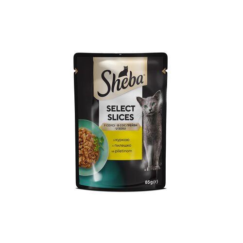Sheba kesica, piletina, sos 85g Cene