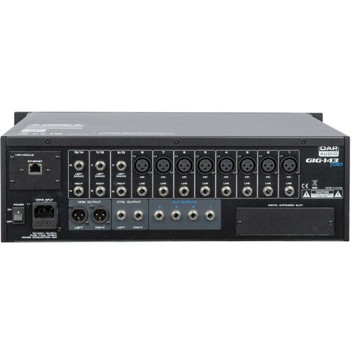 AUDIO KONDRIC GIG-143 Tab Digitalna me&amp;scaron;alna miza,+ DSP 19 &amp;quot; rack - - Audio-Kondric Slike