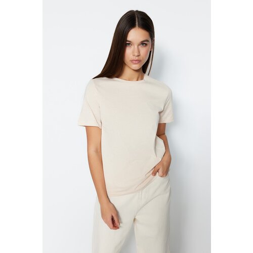 Trendyol T-Shirt - Beige - Regular fit Slike
